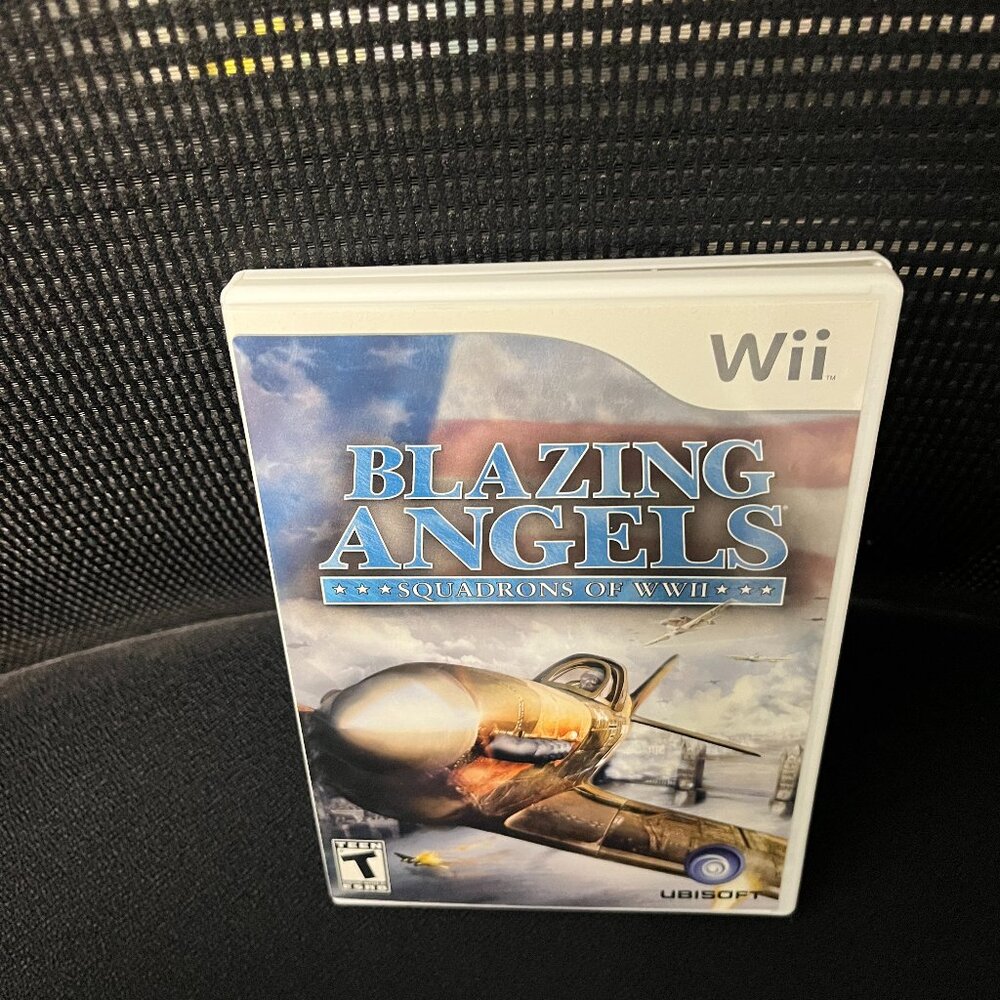 Blazing Angels: Squadrons of WWII - Nintendo  Wii Game complete tested